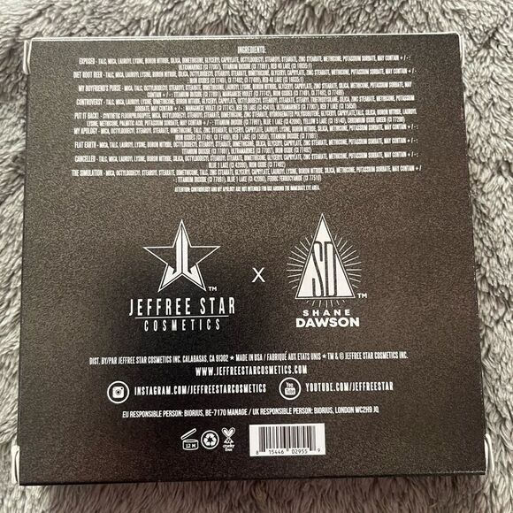 NIB Jeffree Star x Shane Dawson Controversy Mini Palette - Picture 4 of 4